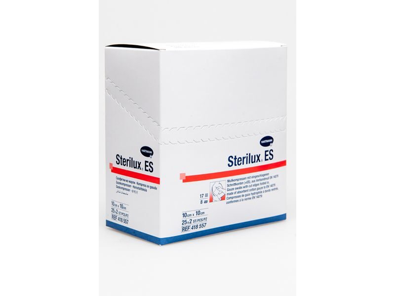 SALVETES MARLES STER 10x10CM N2x25 HARTM