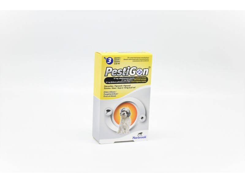 PESTIGON 67MG ŠĶĪD SUŅIEM 2-10KG N3