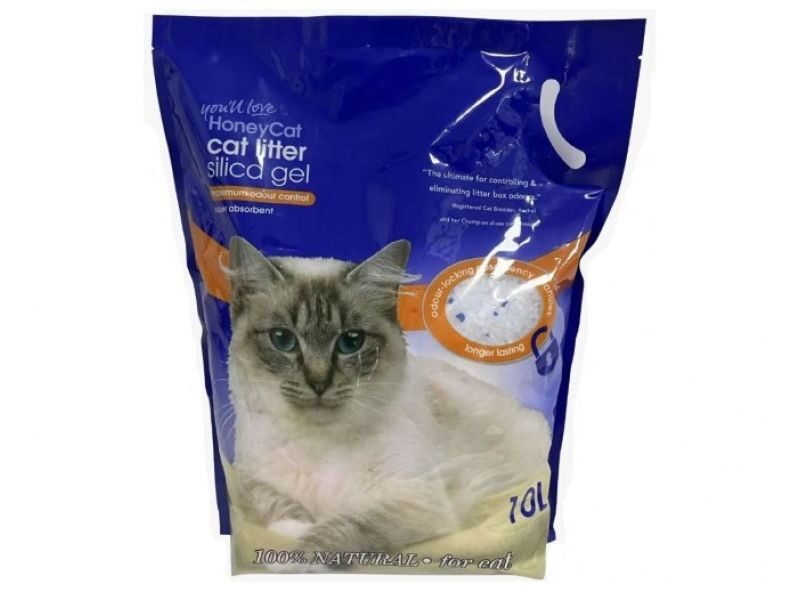 KAĶU SMILTIS SILIKONA HONEYCAT 10L