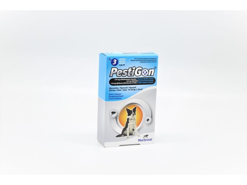 PESTIGON 134MG ŠĶĪD SUŅIEM 10-20KG N3
