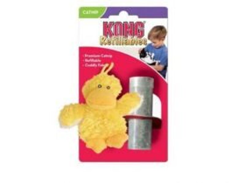 KONG KAĶU ROTAĻL CATNIP DUCK PĪLE
