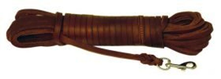 KERBL PAVADA TRENIŅU VEGAS BRŪNA 8MM/10M /83874