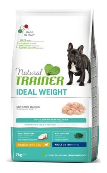 NATURAL TRAINER DOG WEIGHT CARE MINI WHITE MEAT 7KG