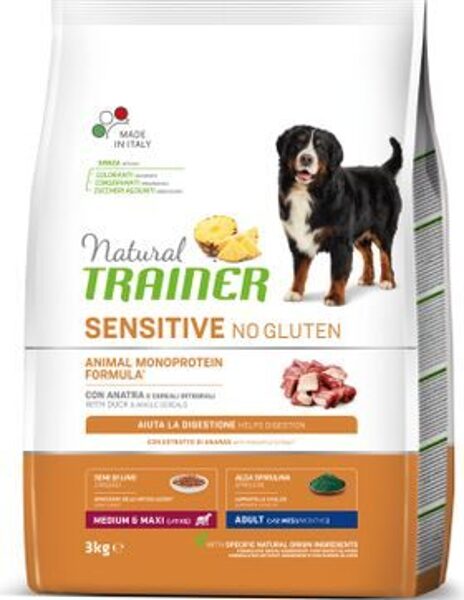 NATURAL TRAINER SENSITIVE NO GLUTEN ADULT DUCK 3KG