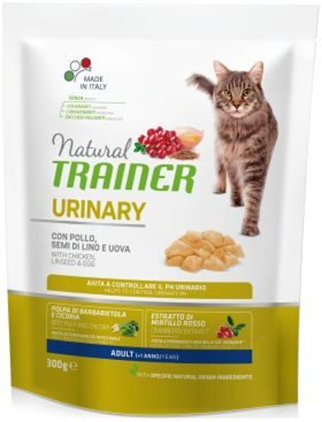 NATURAL TRAINER CAT URINARY ADULT WITH CHICKEN 300G