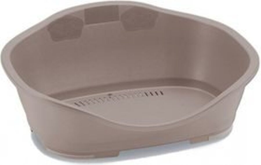 Stefanplast Guļamvieta suņiem SLEEPER 4 (gaiši peleki/roza)