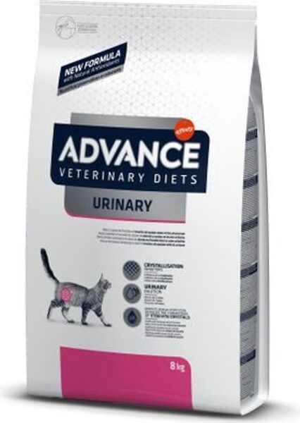 ADVANCE VET CAT URINARY 8.0KG - Barība kaķiem urīntrakta veselībai