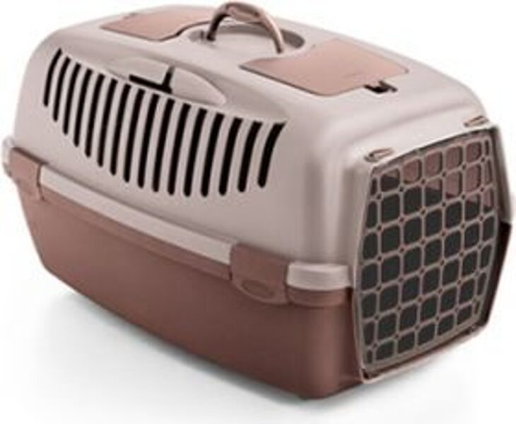 Transportēšanas bokss dzīvniekiem GULLIVER 2 , pink/rosy brown (rozā/sārti brūns)
