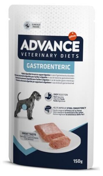 ADVANCE VETERINARY DIETS DOG GASTROENTERIC 8x150gr