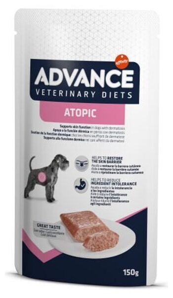 ADVANCE VETERINARY DIETS DOG ATOPIC 8x150gr