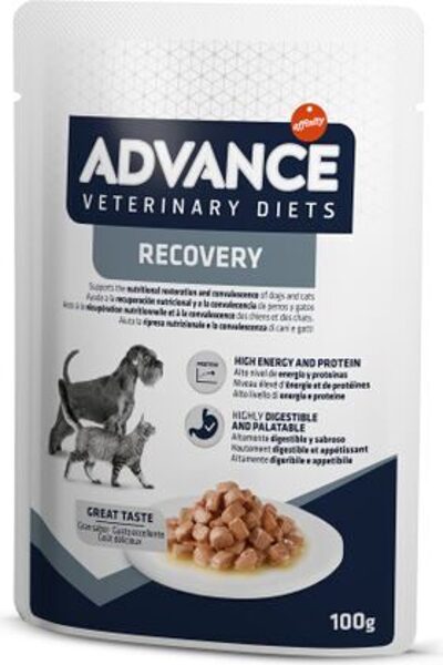 ADVANCE VETERINARY DIETS DOG & CAT RECOVERY 11x100gr 