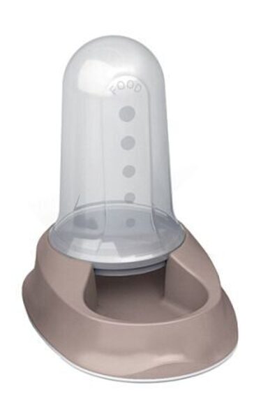 Stefanplast Bļoda Ciotola chic MULTIRESERVE barība/ūdens 2l (gaiši pelēkbrūns)