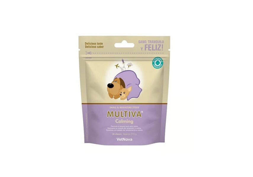 Multiva Calming Small & Miniature Dog košļas N25