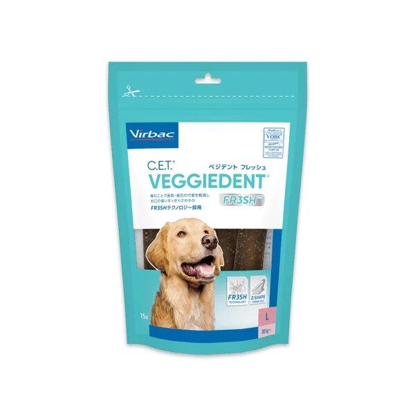 Virbac Cet Chew Veggie Dent FR3SH kārums suņiem virs 30kg L