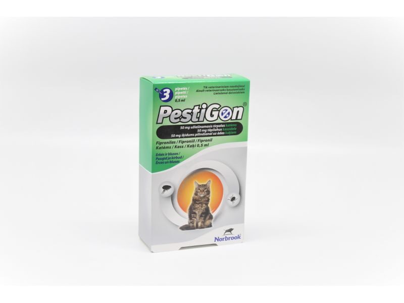 PESTIGON 50MG ŠĶĪD KAĶIEM/SESKIEM N3