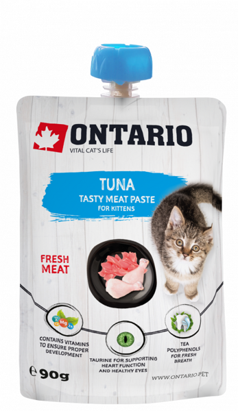 Ontario Kitten Tuna Fresh Meat Paste, 90 g