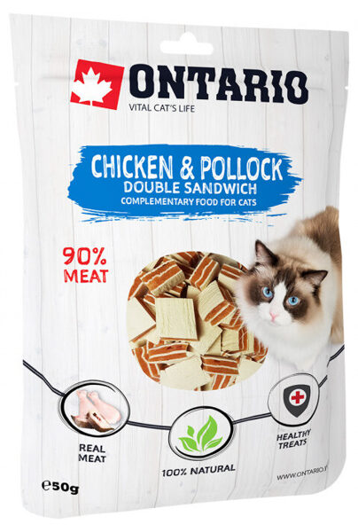 Ontario Chicken and Pollock Double Sandwich, 50 g