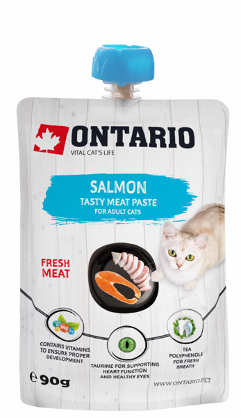 Ontario Salmon Fresh Meat Paste, 90 g