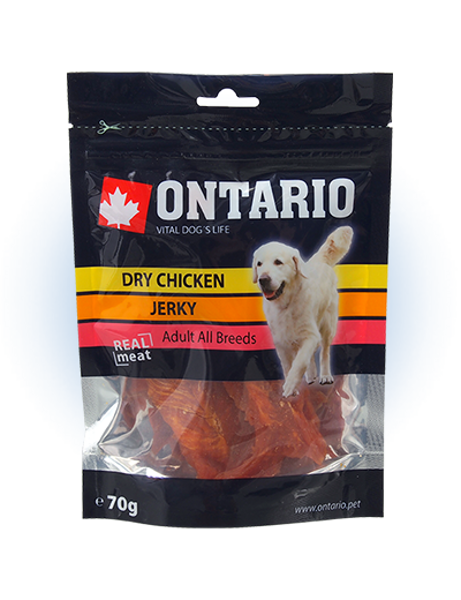 Ontario Dry Chicken Jerky, 70 g