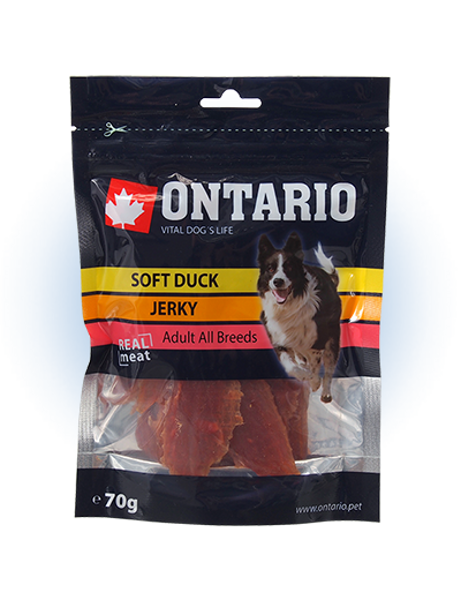 Ontario Soft Duck Jerky, 70 g