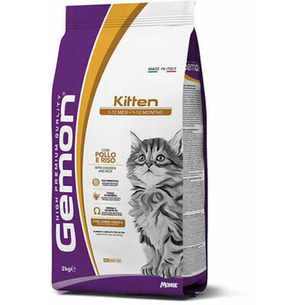 GEMON Cat Kitten with chicken and rice 2 kg