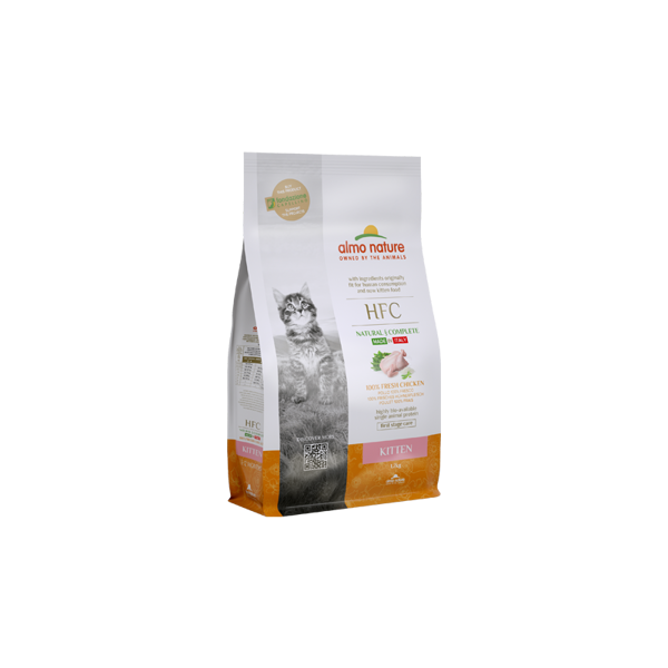 Almo Nature HFC kaķēniem, ar vistu, 1.2kg