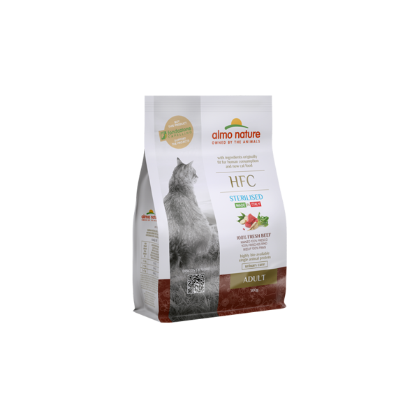 Almo Nature HFC Adult ar liellopu, 300g