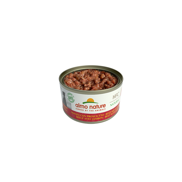 Almo Nature HFC NATURAL liellops ar šķinķi, 95gx6