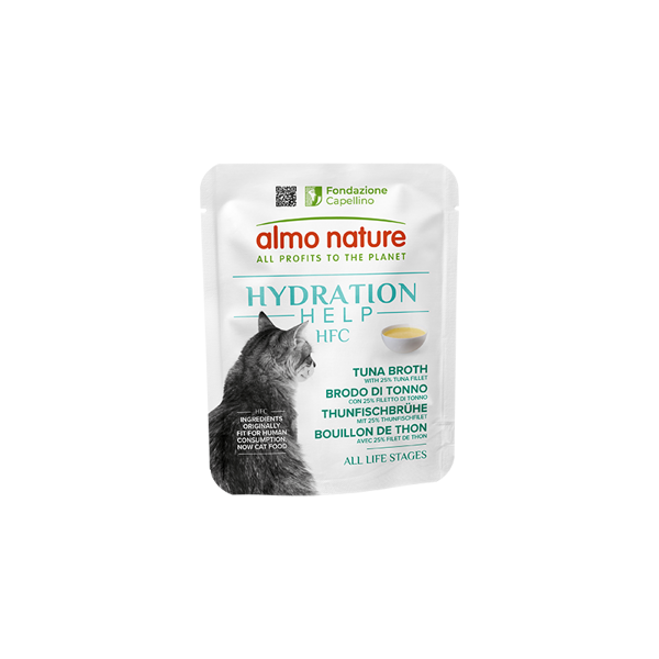 HFC HYDRATION HELP CATS, Tunča Buljons ar Tunča Fileju, 50g