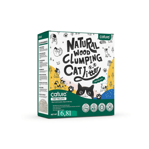 CATURE TINY PELLETS No Dabīgā Koka 16,8 L