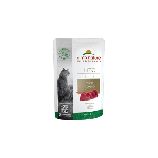 Almo Nature HFC JELLY tuncis želejā, 55gx6