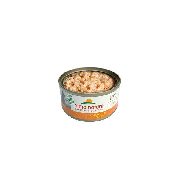 Almo Nature HFC JELLY vistas gaļa želejā, 70gx6