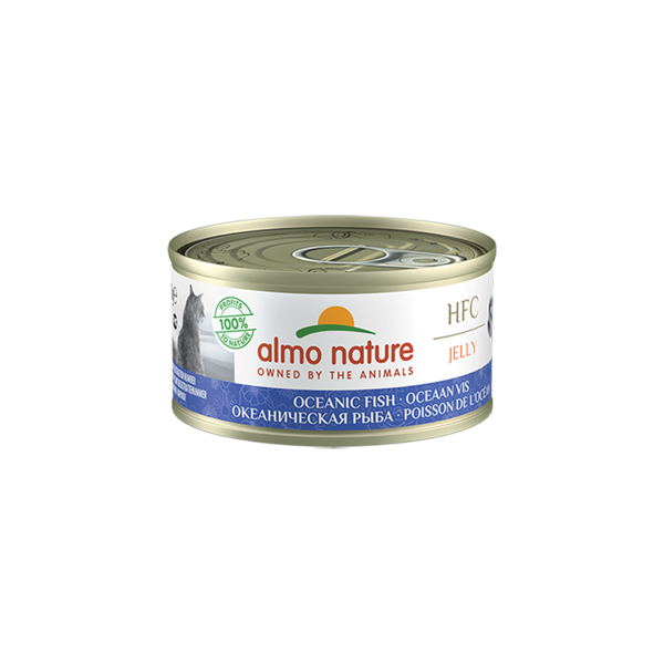 Almo Nature HFC JELLY okeāna zivis želejā, 70gx6