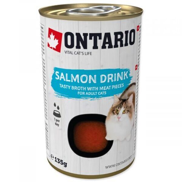 Ontario Drink Adult Salmon, 135 g