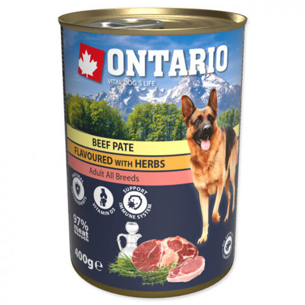 Ontario Adult Beef Pate with Herbs, 400 g