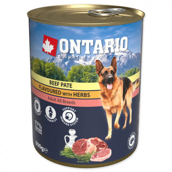 Ontario Adult Beef Pate with Herbs, 800 g