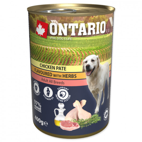Ontario Adult Chicken Pate with Herbs, 400 g