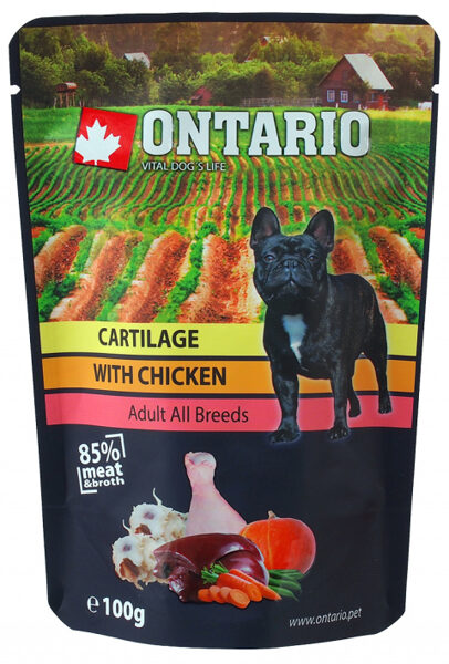 Ontario Dog Cartilage with Chicken in Broth, 100 g