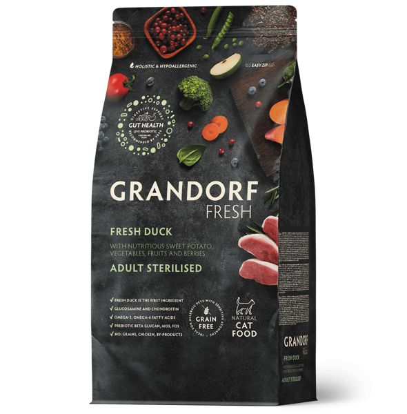 GRANDORF Fresh Duck - Adult Sterilized - 400g
