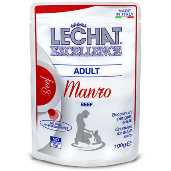 LECHAT Excellence Wet Adult with beef 100 g