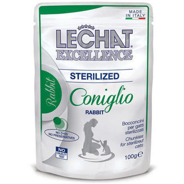 LECHAT Excellence Wet Sterilized with rabbit 100 g