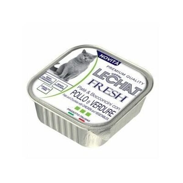 LeChat Fresh chicken and vegetables 100 g 