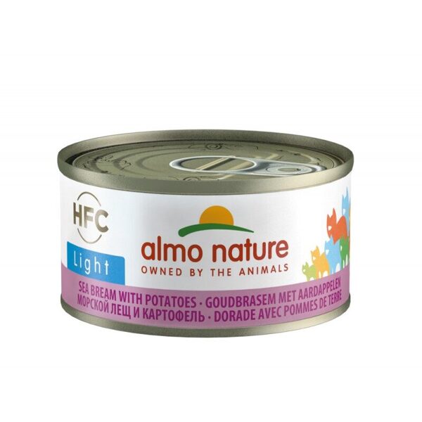 Almo Nature HFC JELLY Jūras plaudis ar kartupeļiem, 70gx6