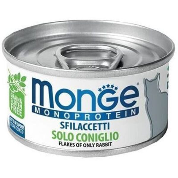Monge Flakes Monoproteinic cat Rabbit 80 g