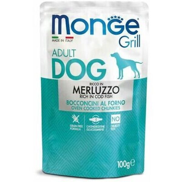 Monge Grill Pouch Cod Fish 100 g