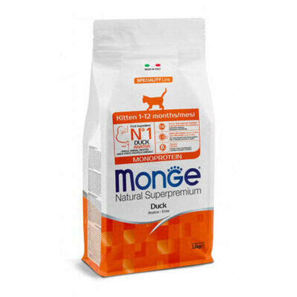 MONGE Kitten Monoprotein Duck 0,4 kg