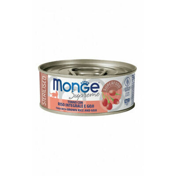 Monge Supreme Tuna with Brown rice&Goji Sterilised 80 g