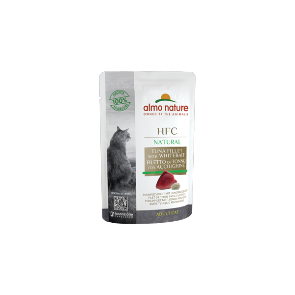 Almo Nature HFC NATURAL tuncis un mailītes, 55gx6