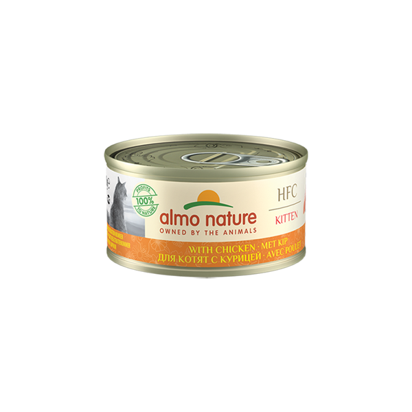 Almo Nature HFC KITTEN ar vistu, 70gx6