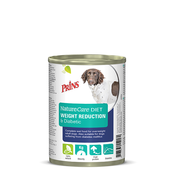 Prins NatureCare Diet Dog Weight Reduction & Diabetic 6x400g